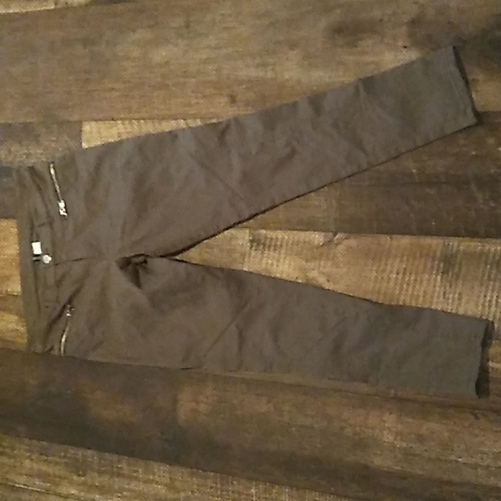Green Moto jeans